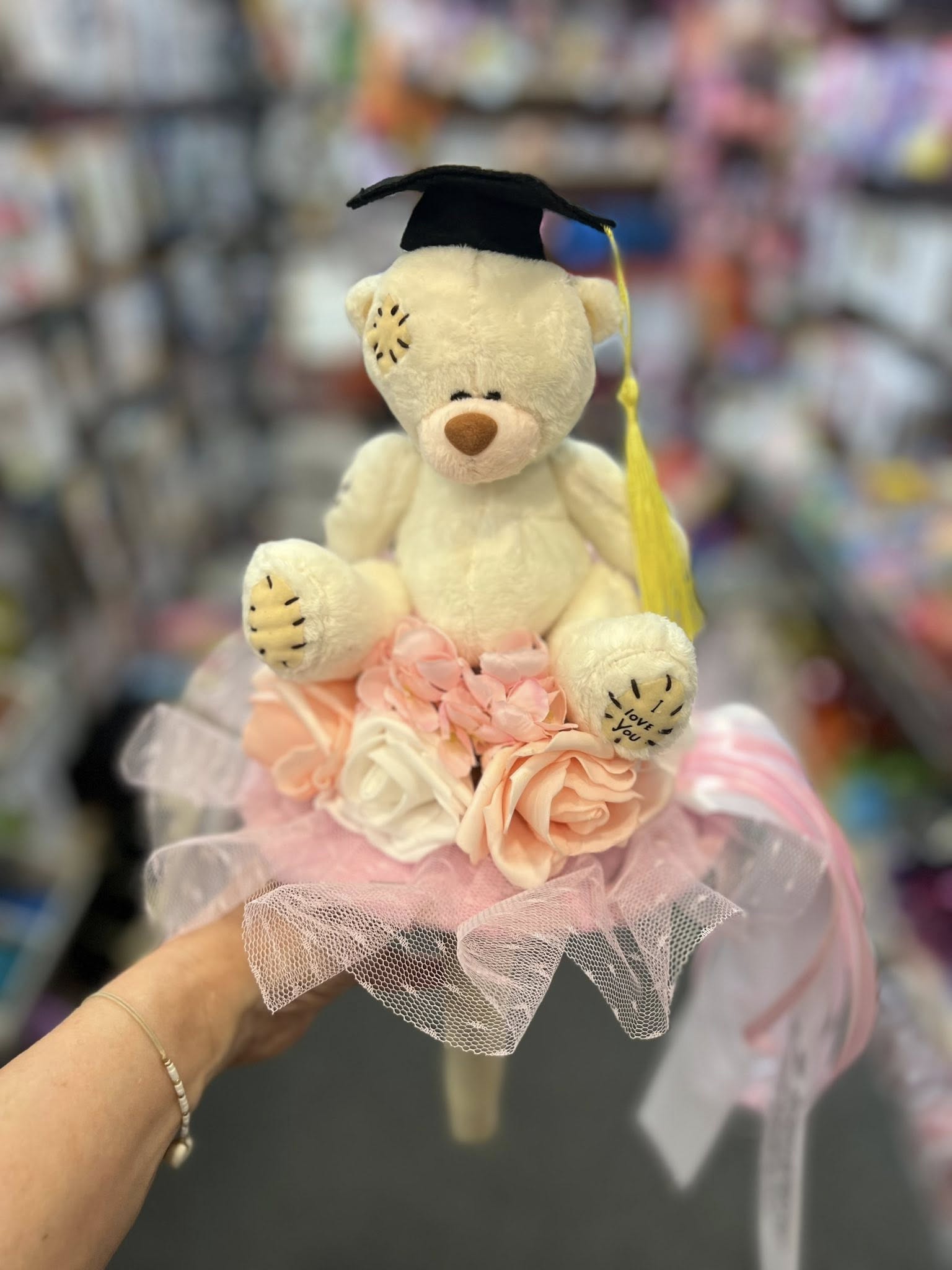 Mackós ballagási csokor