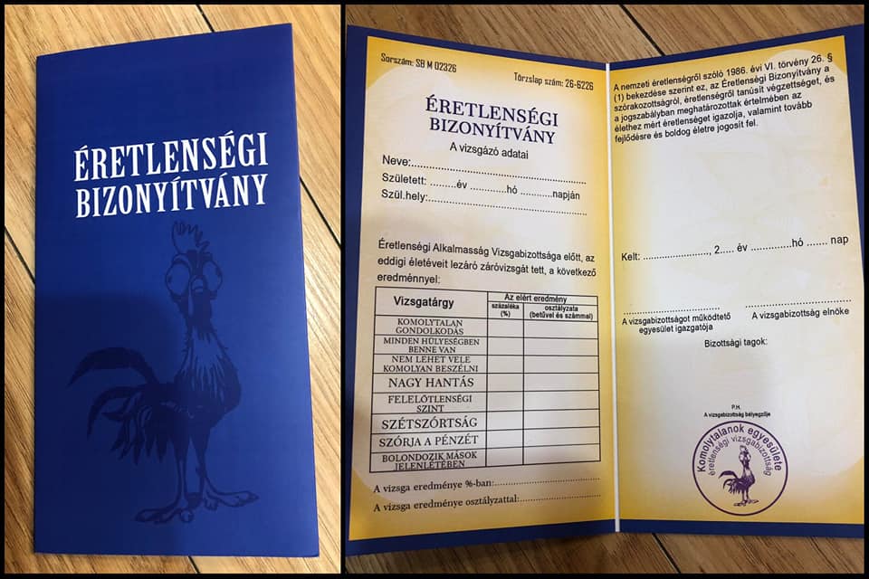 Éretlenségi bizonyítvány